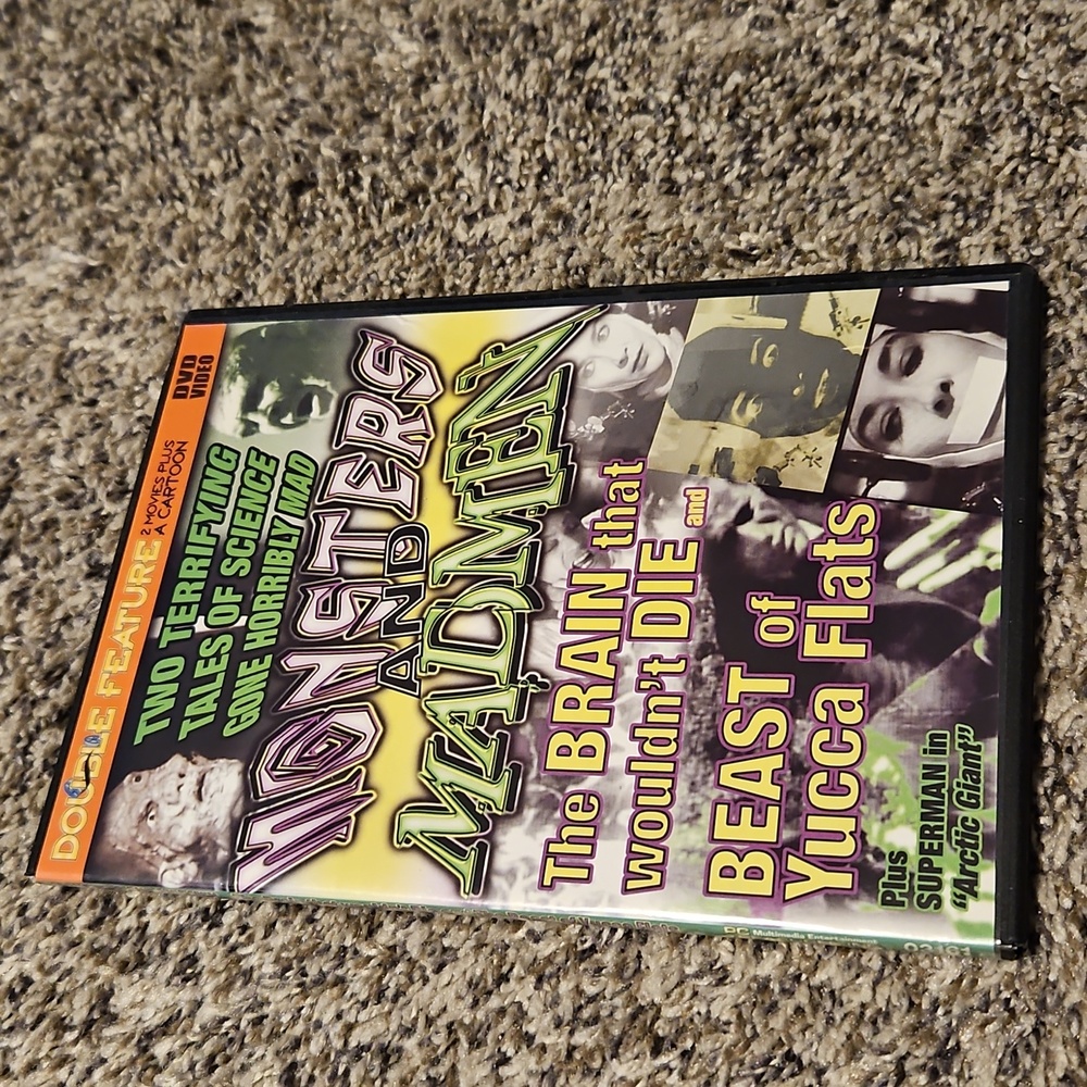 Monsters and Madmen DVD